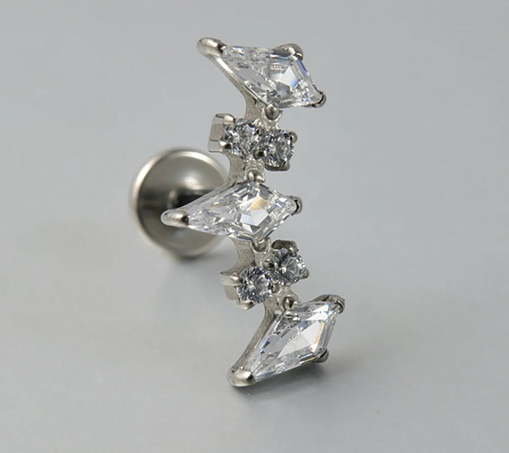 Grand CZ Statement in Silver